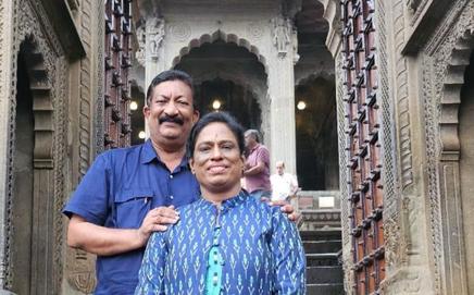 V Srinivasan, former central govt employee and P T Usha’s husband, passes away. Pic/X @PTUshaOfficial